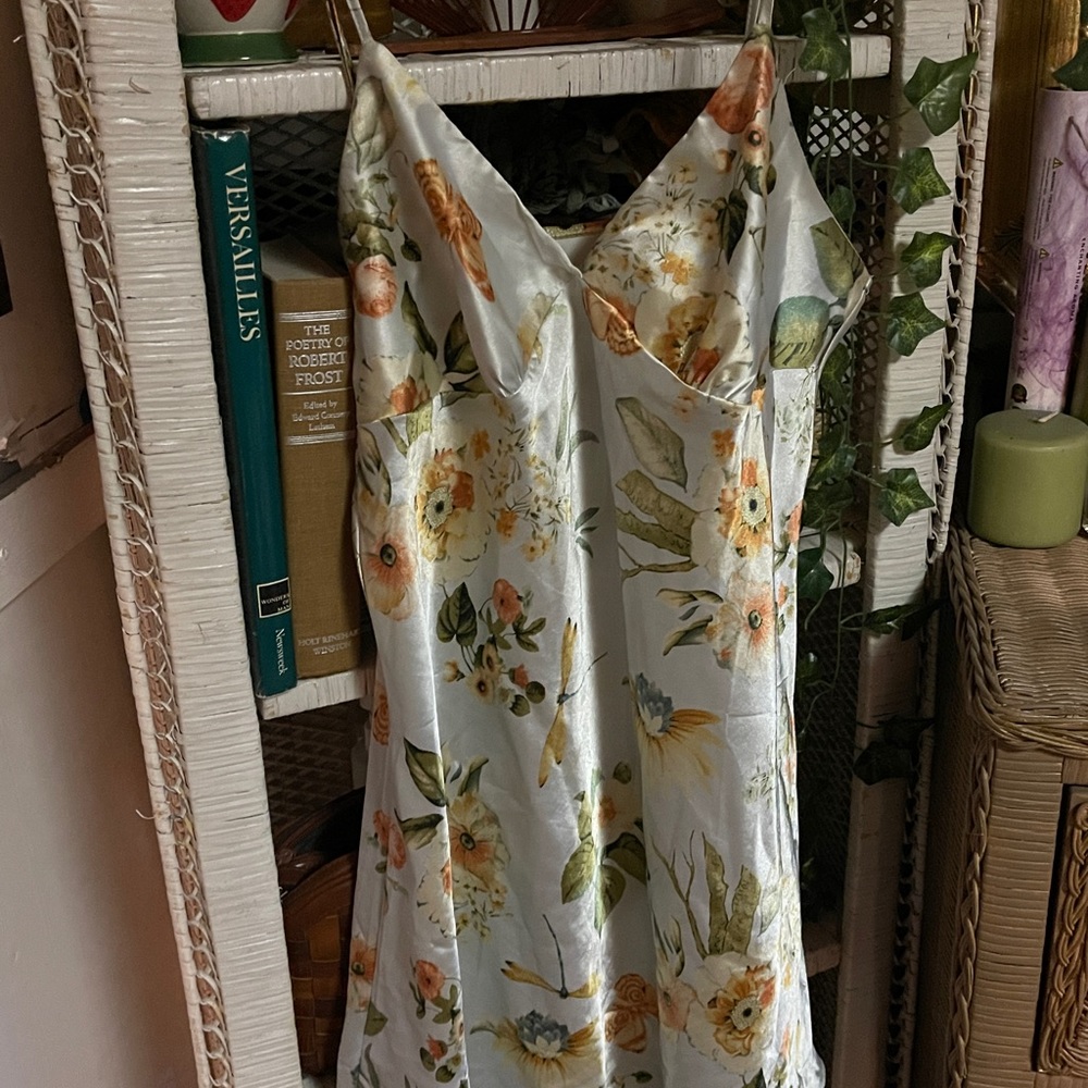 Silk slip dress